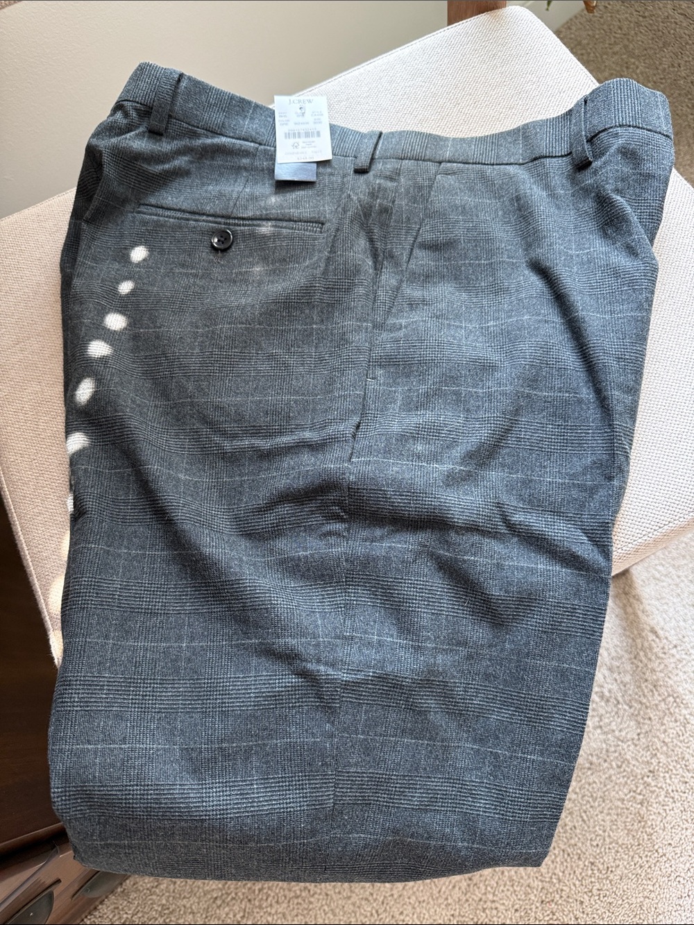 J Crew Men's Gray Dress Pants - Thompson Classic 30x30